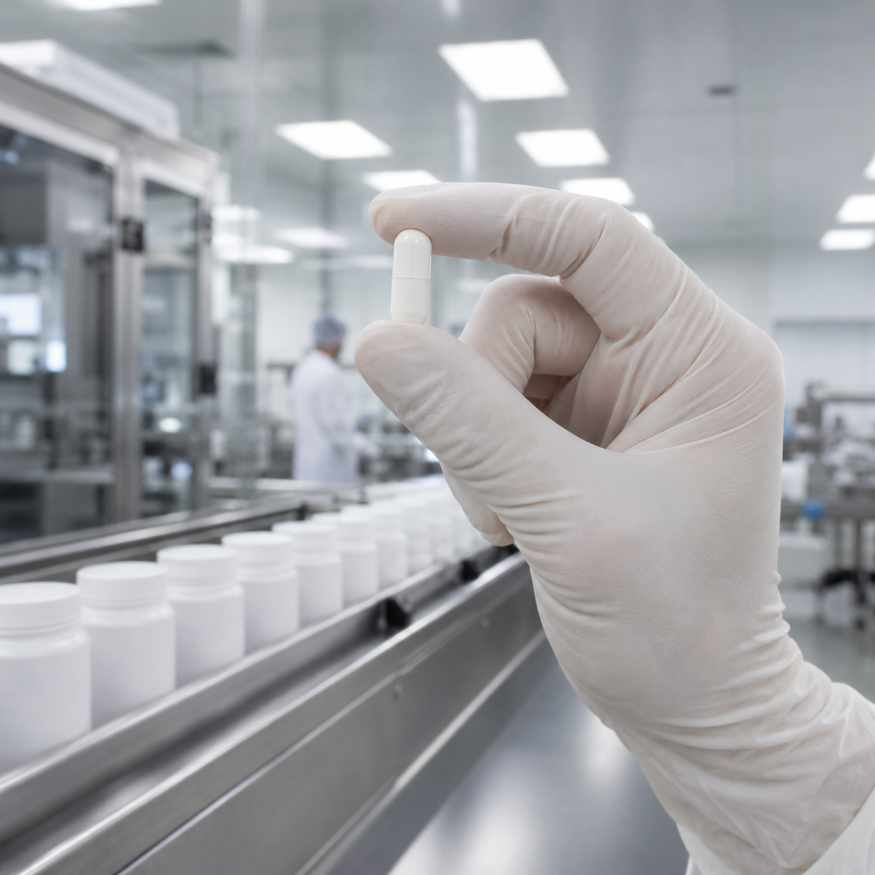 FDA-registered GMP certified manufacturing facility